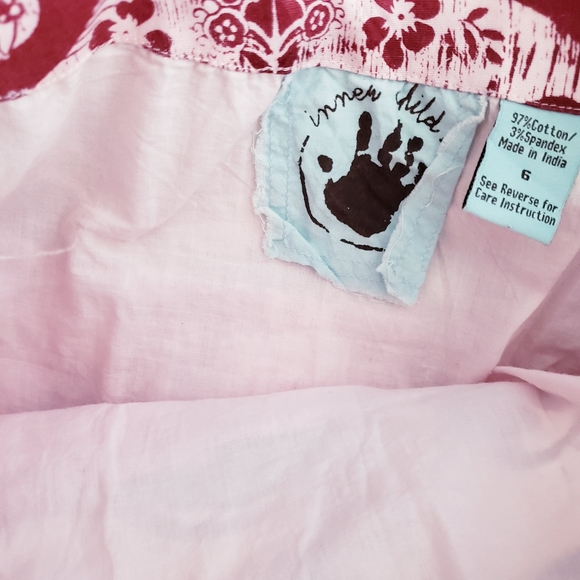 Vintage Inner Child Floral Print Midi Skirt - Picture 12 of 14